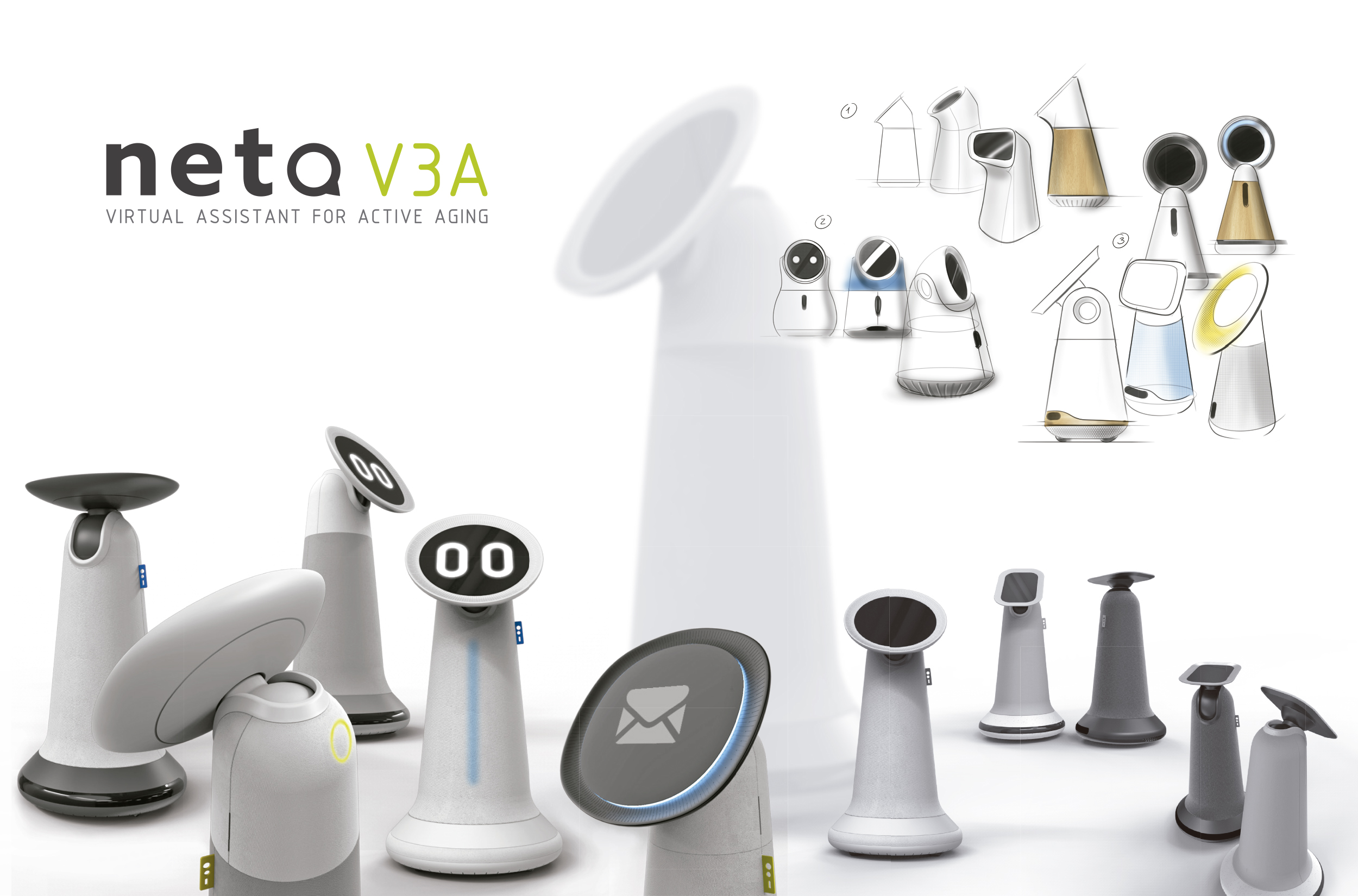 Neta V3A. Robot asistencial