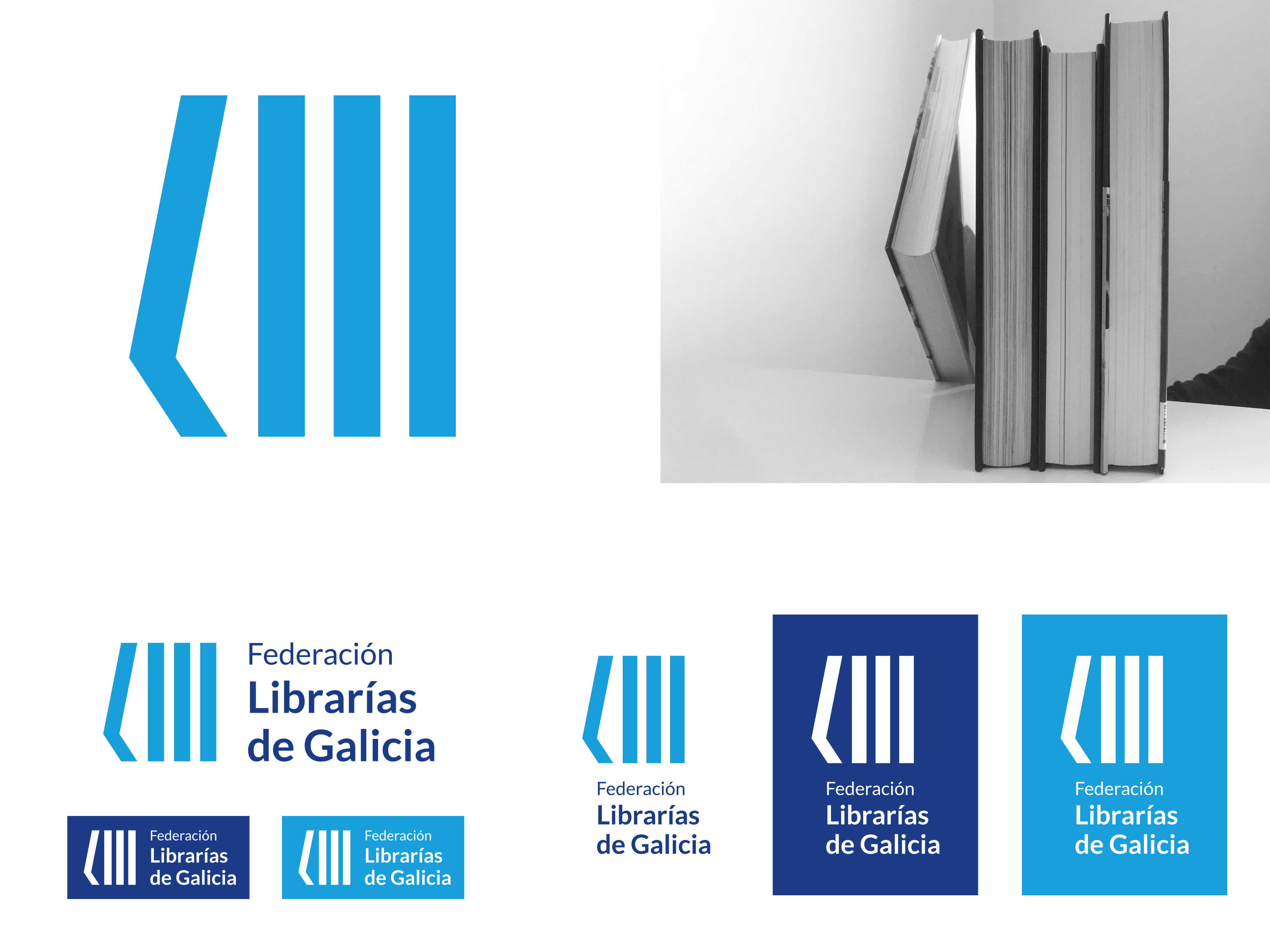 Logotipo Federación Librarías de Galicia